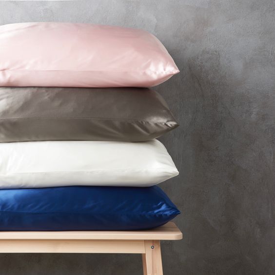 SILK Taie D'oreillers en Soie