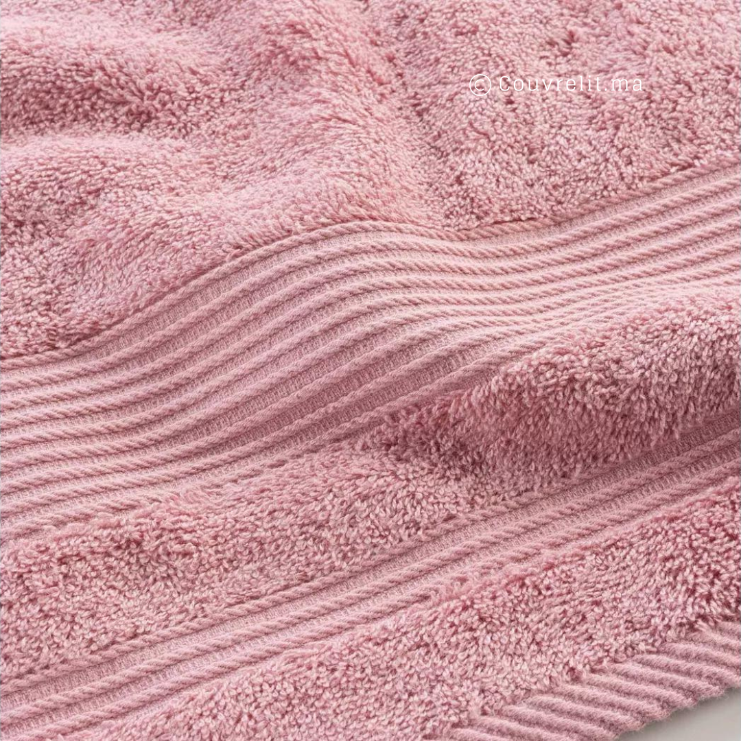 PACK SERVIETTE DE BAIN POUR HOTEL ET PROFESSIONNELS - Saumon