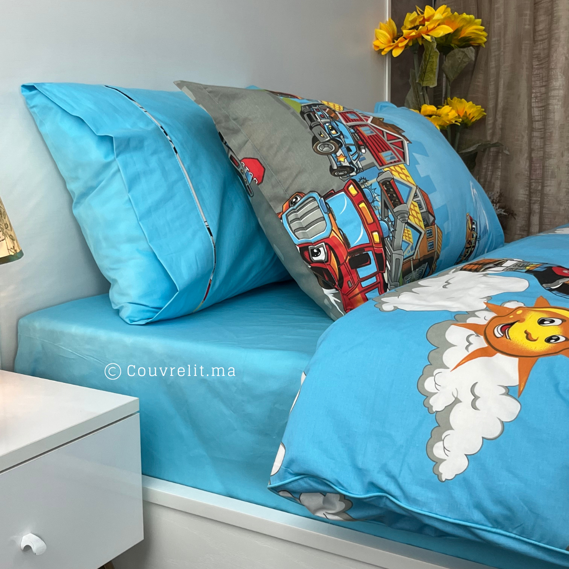 "CARS" Couverlit pour enfant pack complet REF: CVK00251
