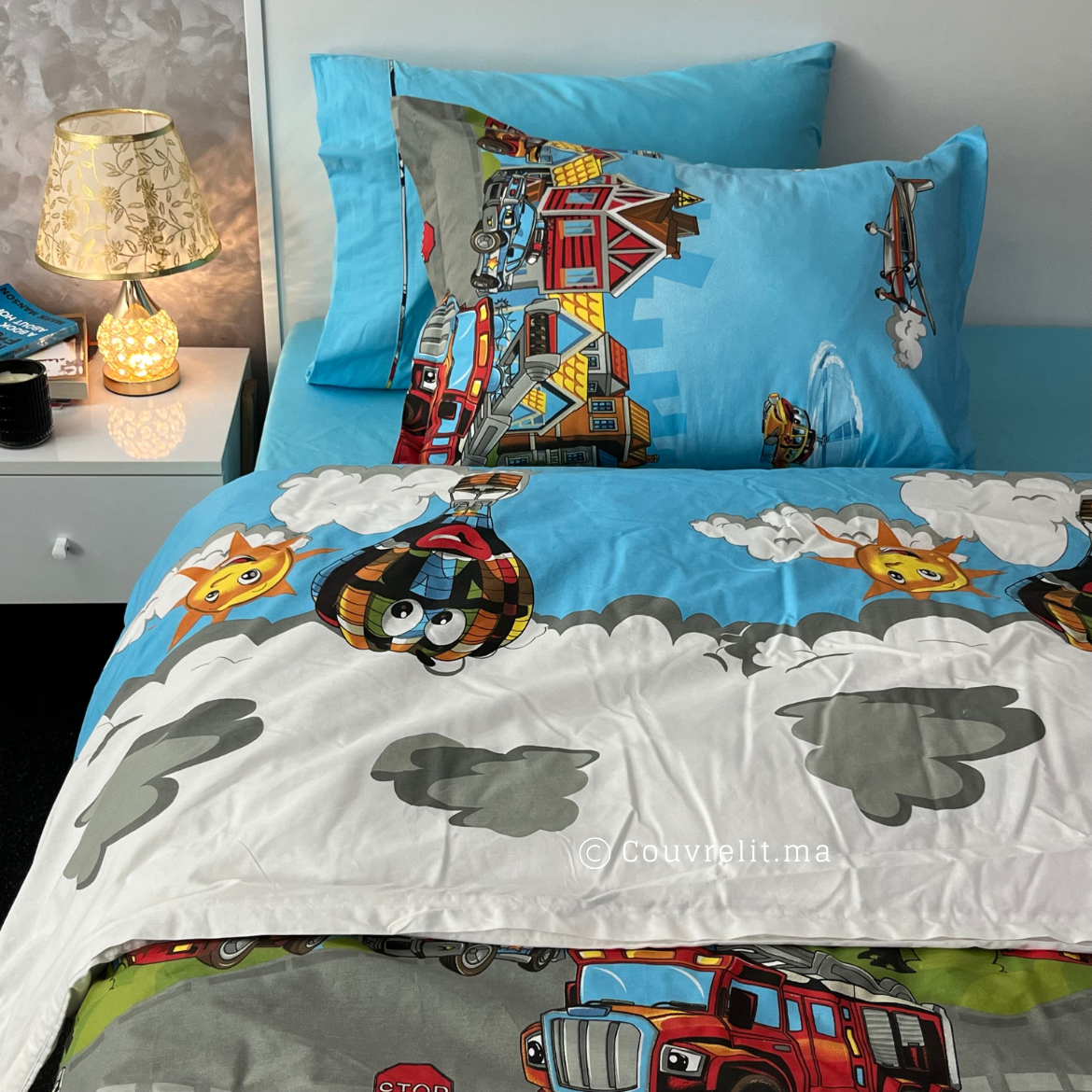 "CARS" Couverlit pour enfant pack complet REF: CVK00251