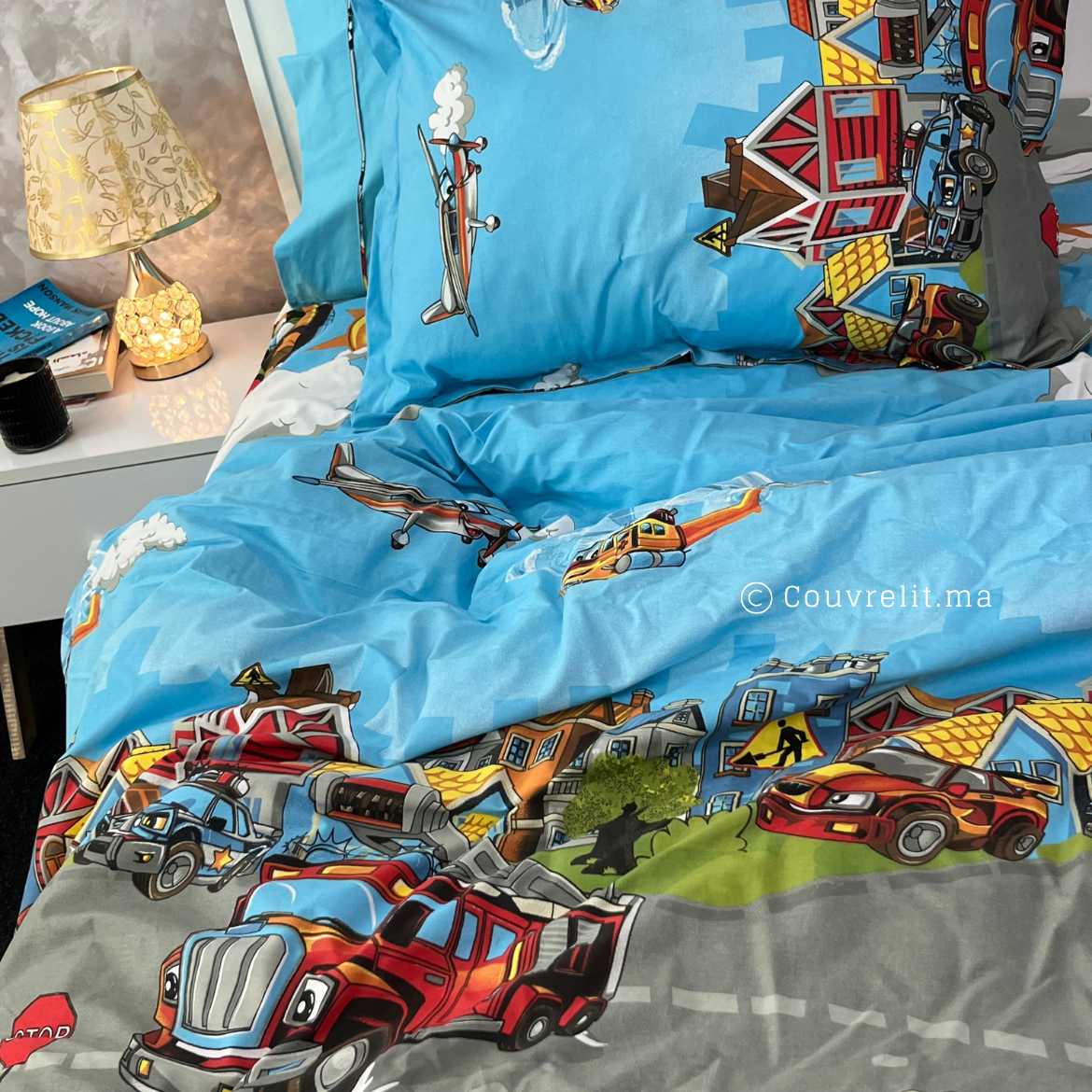 "CARS" Couverlit pour enfant pack complet REF: CVK00251