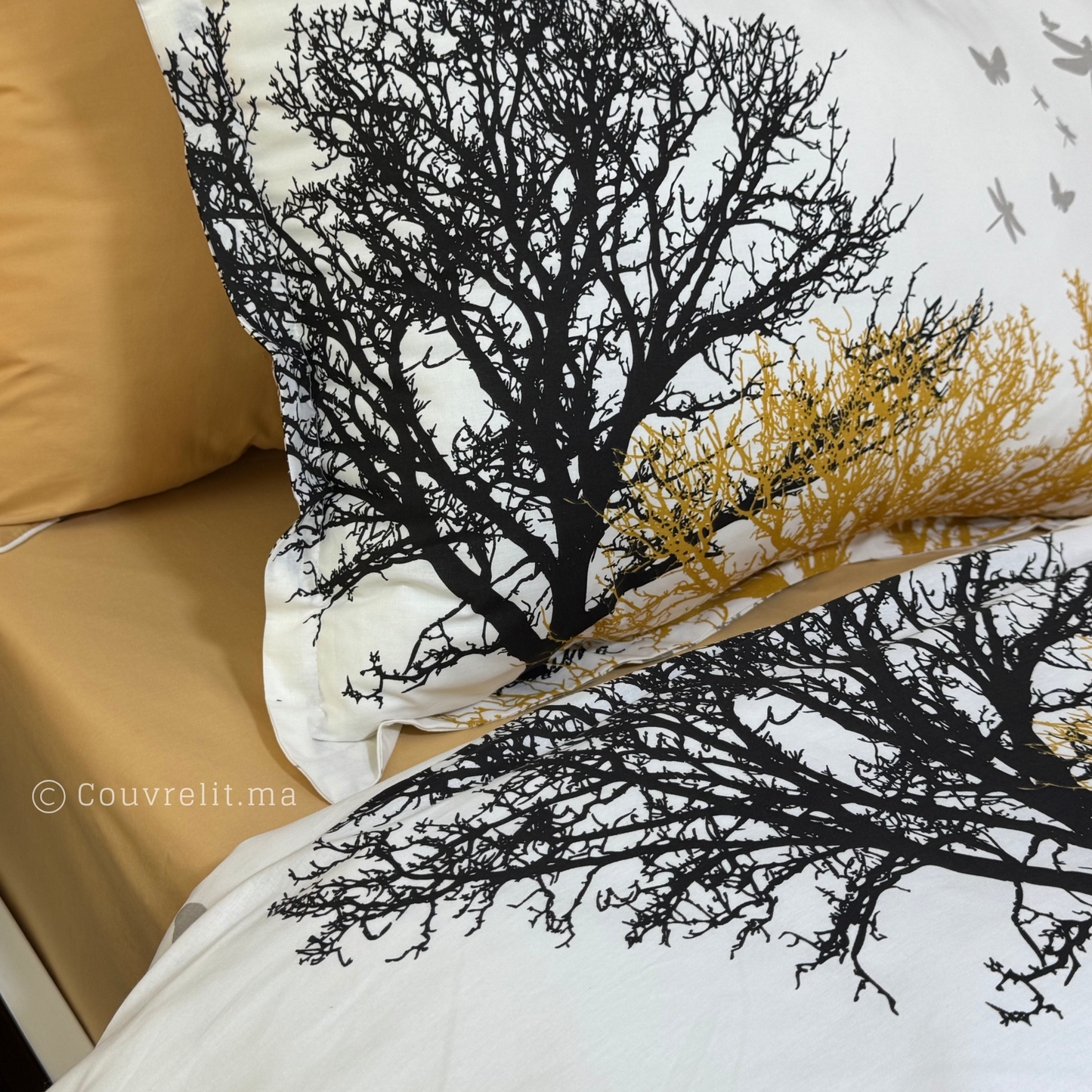 " Forêt d’Or" ensemble complet en COTTON de haute qualité, REF: CVM00278