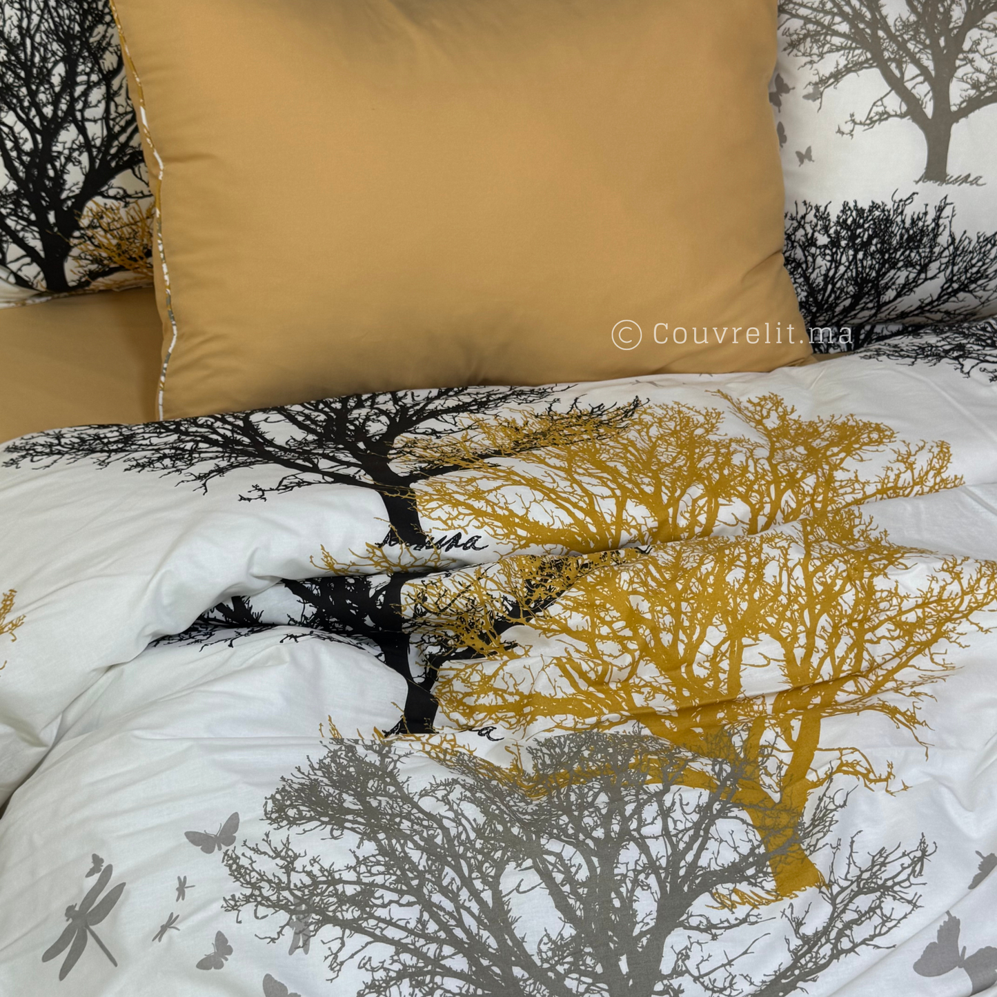 " Forêt d’Or" ensemble complet en COTTON de haute qualité, REF: CVM00278