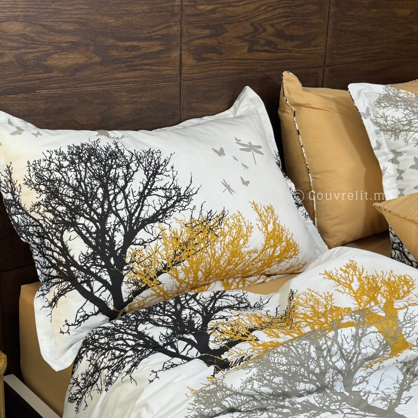 " Forêt d’Or" ensemble complet en COTTON de haute qualité, REF: CVM00278