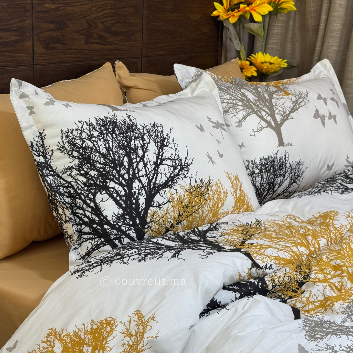 " Forêt d’Or" ensemble complet en COTTON de haute qualité, REF: CVM00278