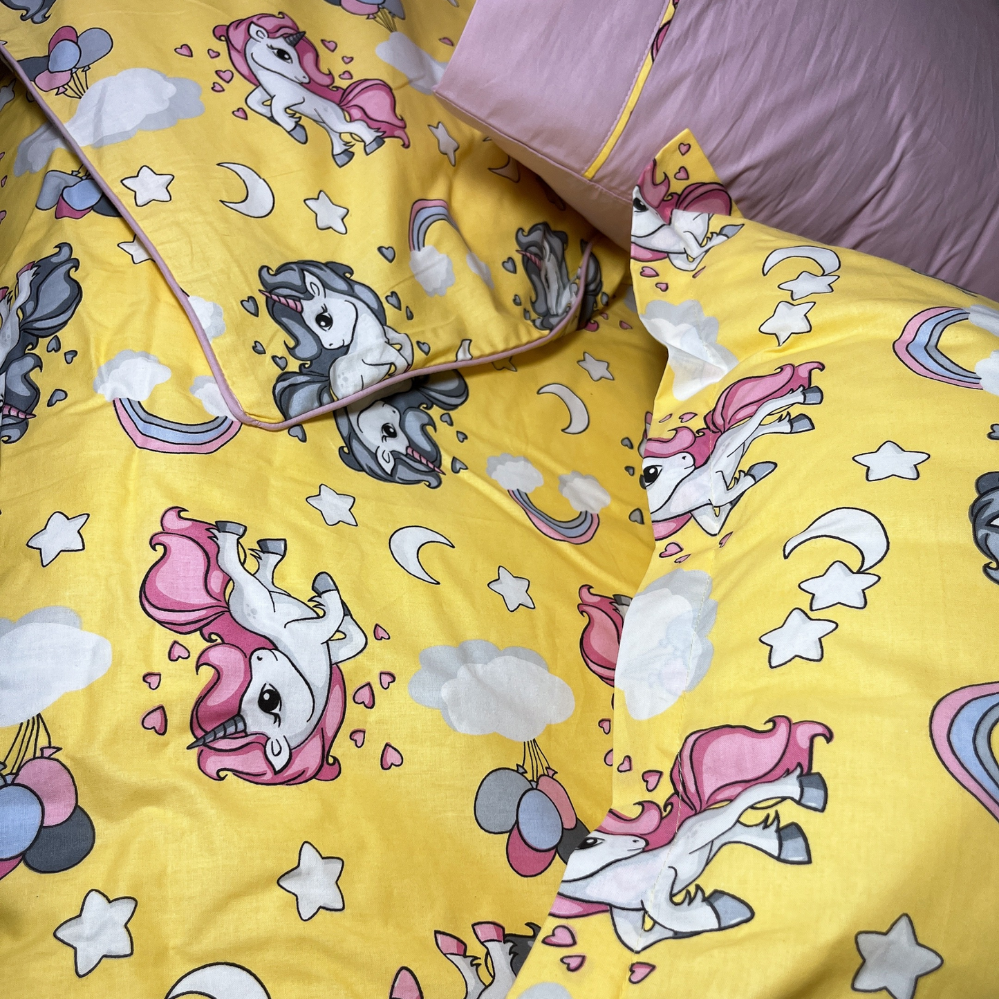 "unicorn" Couverlit pour enfant pack complet REF: CVK0099