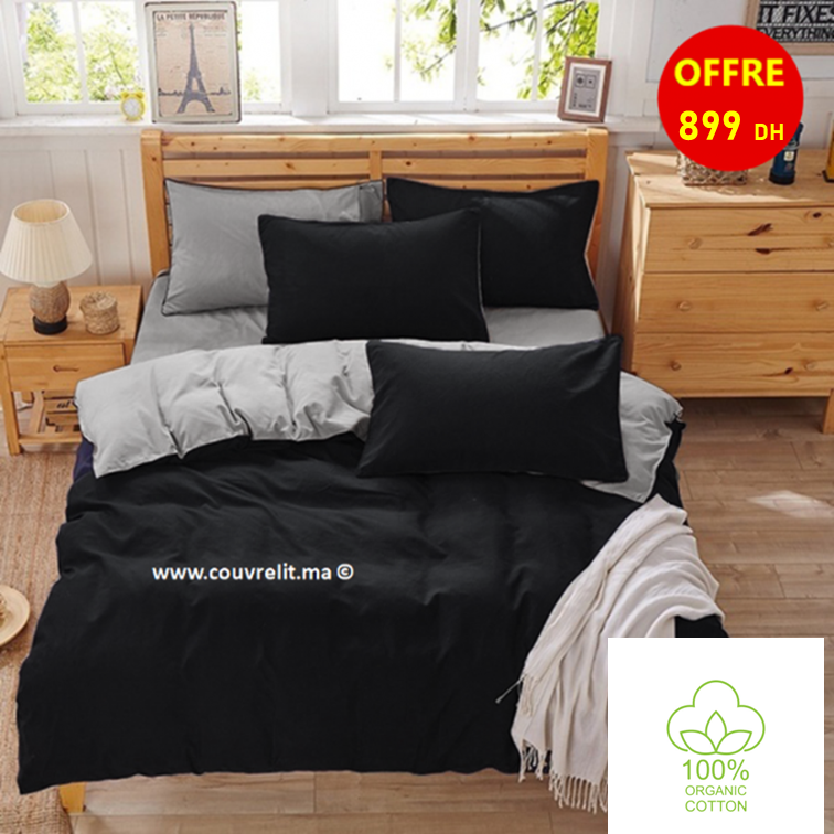Ensemble Housse de Couette Double face de luxe 6pcs Ref: CV0083