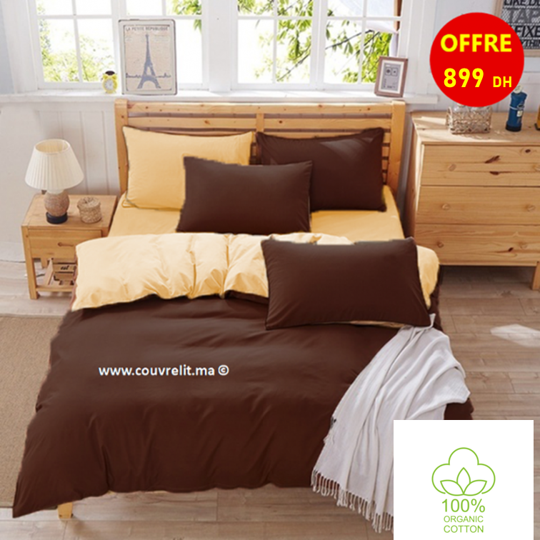 Ensemble Housse de Couette Double face de luxe 6pcs Ref: CV0083