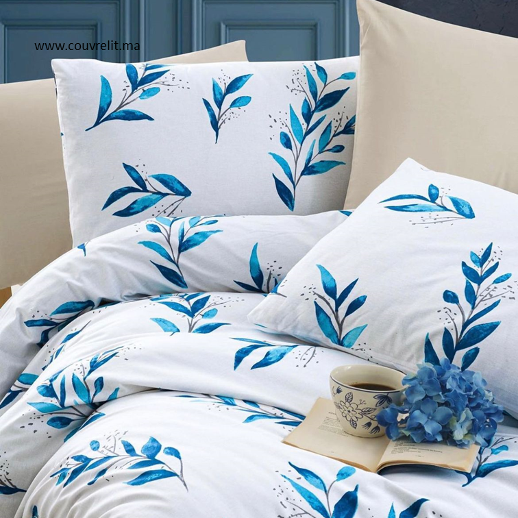 Ensemble Housse de Couette 240cm %100 organic cotton🍀☺️ Ref: CV0123