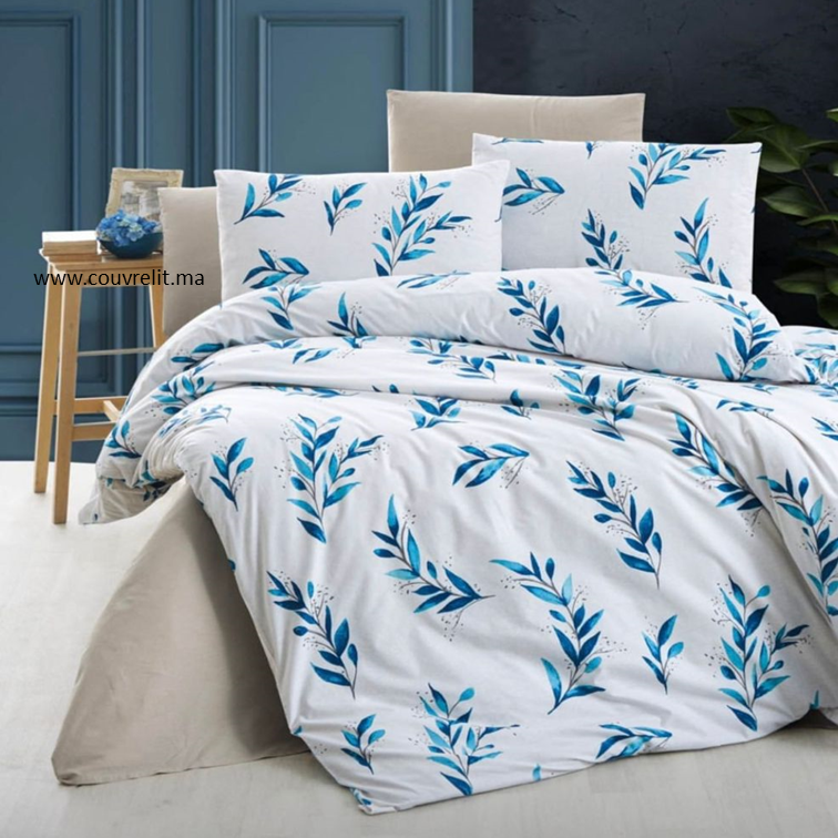 Ensemble Housse de Couette 240cm %100 organic cotton🍀☺️ Ref: CV0123