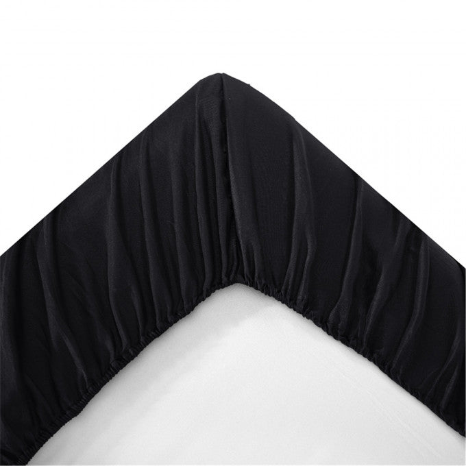 Drap Housse en Cotton sur mesure NOIR