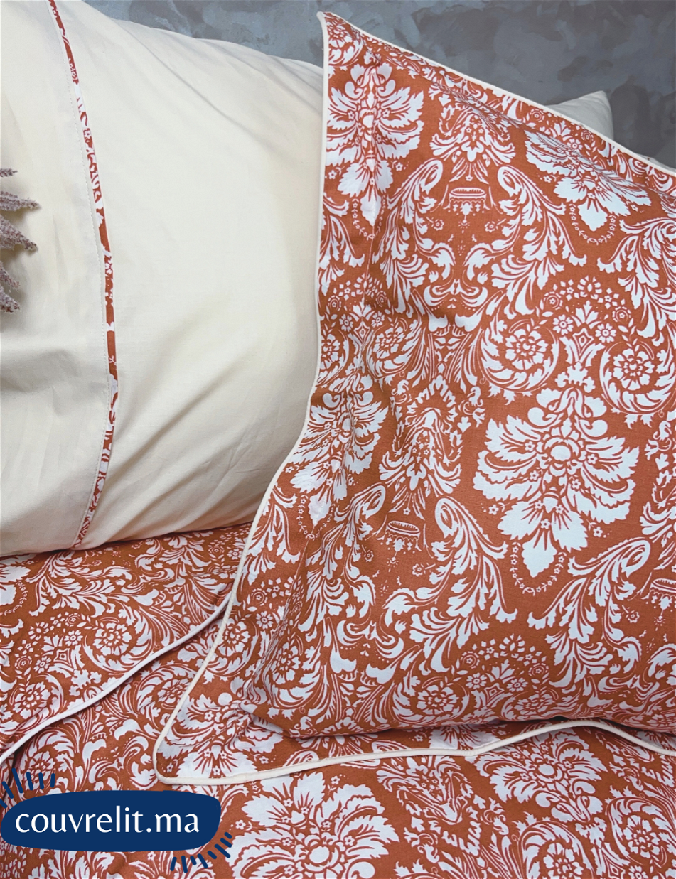 Ensemble Housse de Couette 100% COTTON Ref: CVM0182