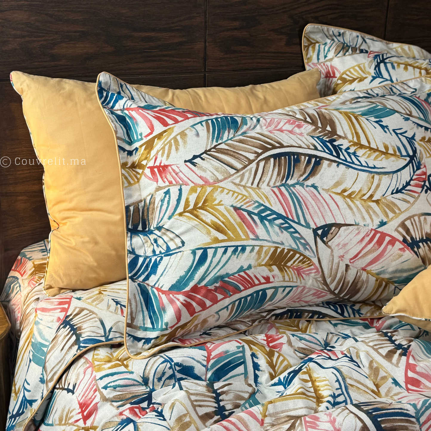 "Pastel D'Or"- Ensemble complet en COTTON de haute qualité Ref: CVM00282