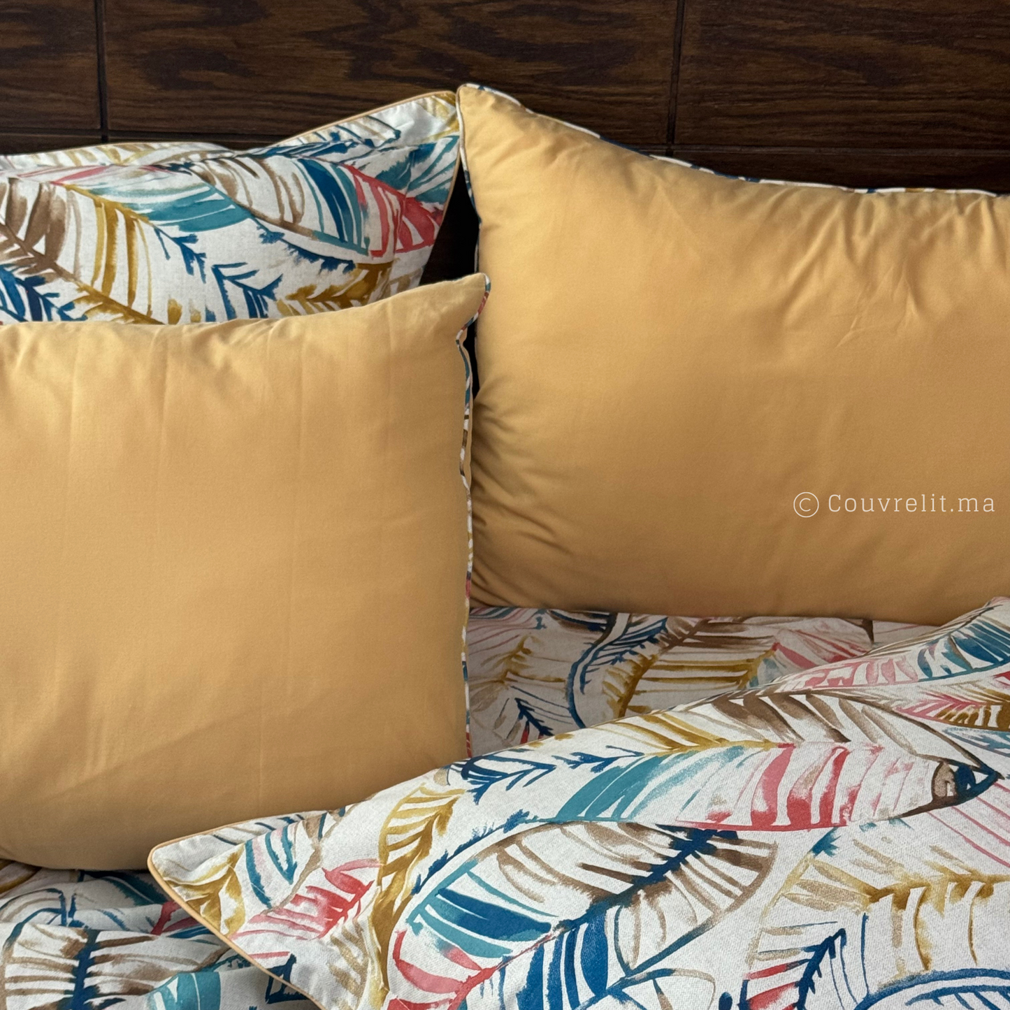 "Pastel D'Or"- Ensemble complet en COTTON de haute qualité Ref: CVM00282