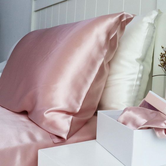 SILK Taie D'oreillers en Soie