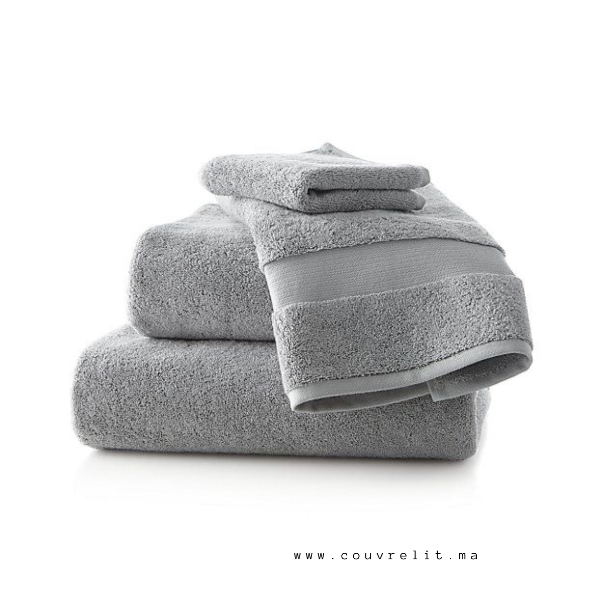 2 Serviettes de Luxe en Coton 100% : Qualité Supérieure pour une Douceur Absolue