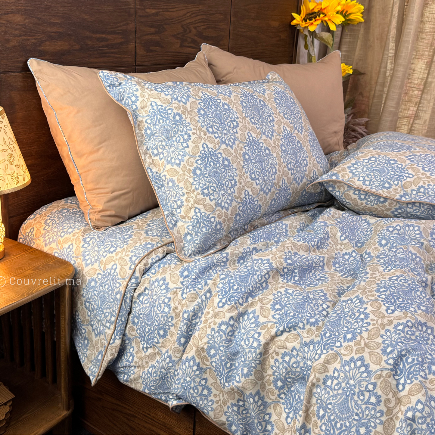 "Rosas Blue" Ensemble complet haute qualité, REF: CVM00289