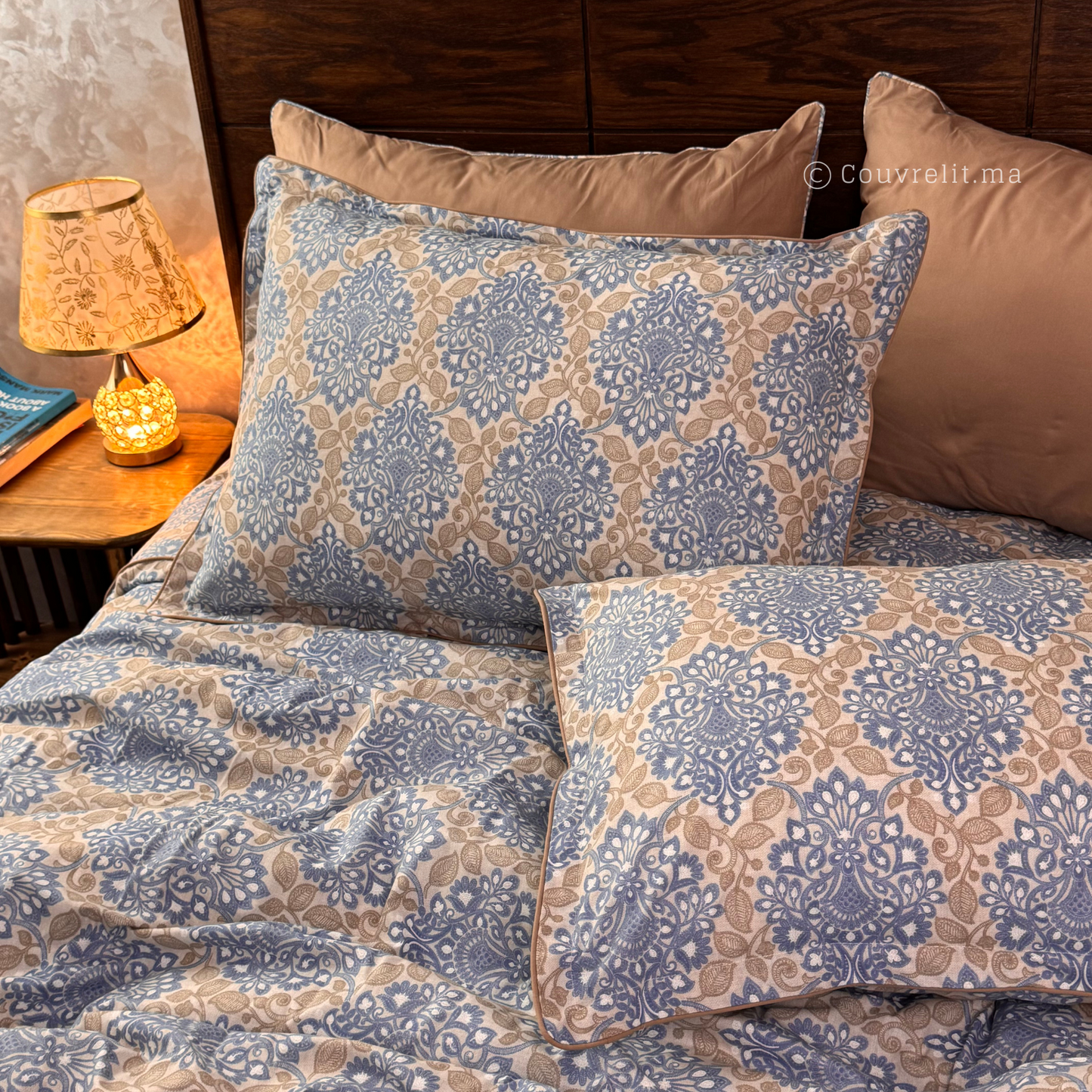 "Rosas Blue" Ensemble complet haute qualité, REF: CVM00289