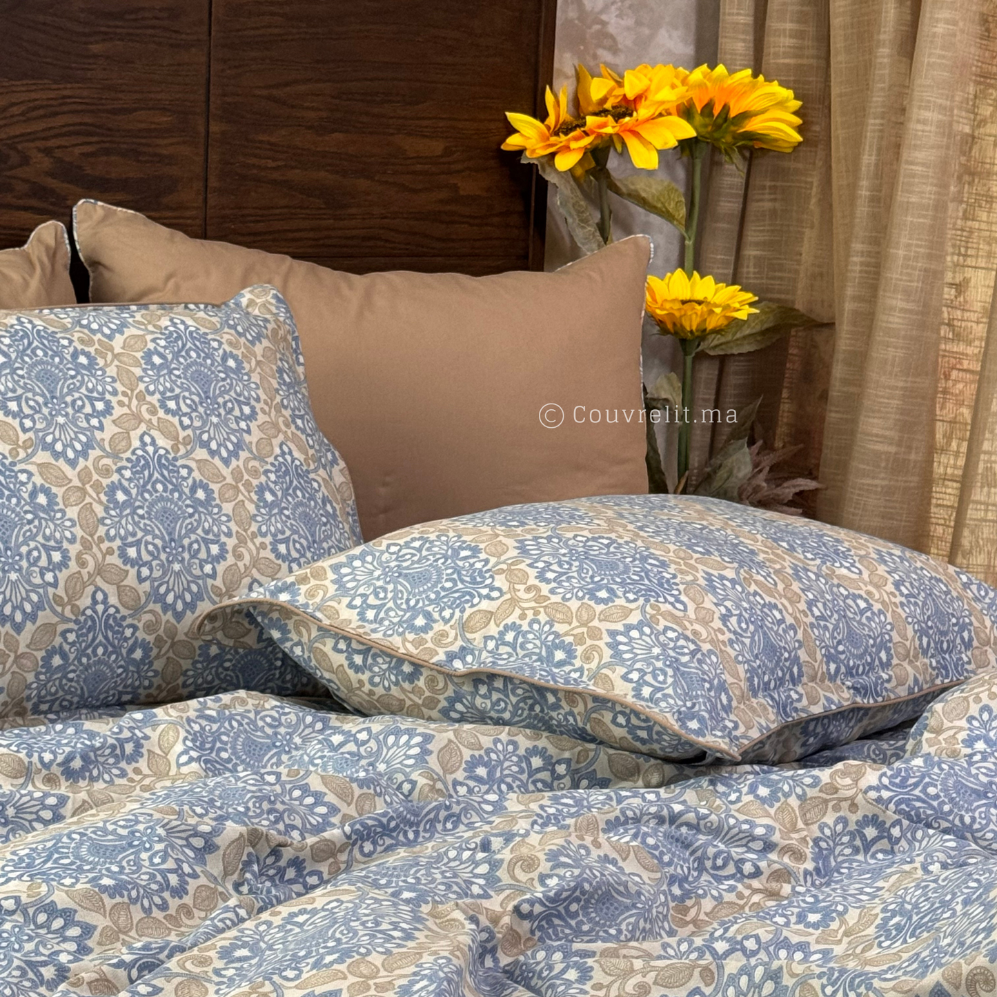"Rosas Blue" Ensemble complet haute qualité, REF: CVM00289