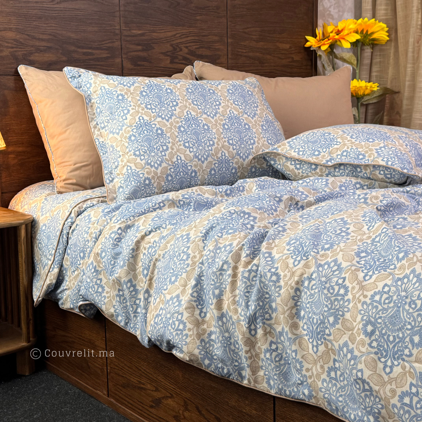 "Rosas Blue" Ensemble complet haute qualité, REF: CVM00289