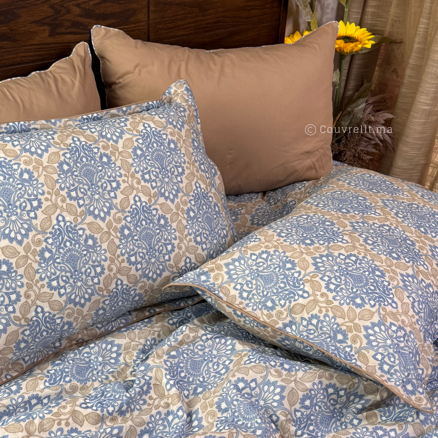 "Rosas Blue" Ensemble complet haute qualité, REF: CVM00289