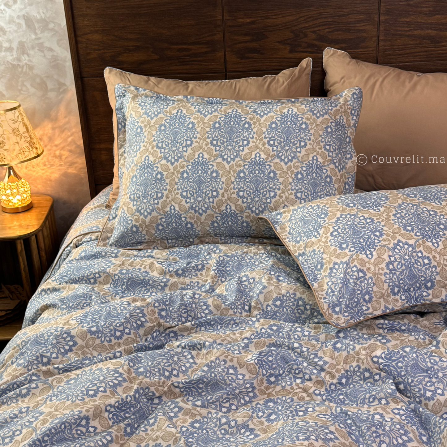 "Rosas Blue" Ensemble complet haute qualité, REF: CVM00289