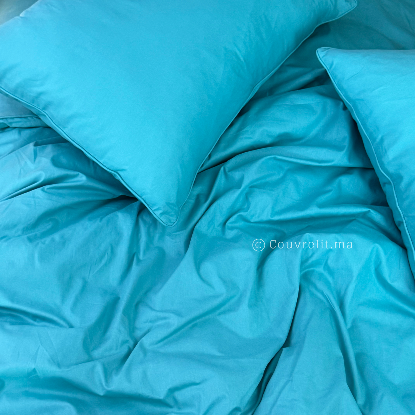 HOUSSE DE COUETTE Océan Sérénité 4 piéces en Cotton Ref: CVS00270