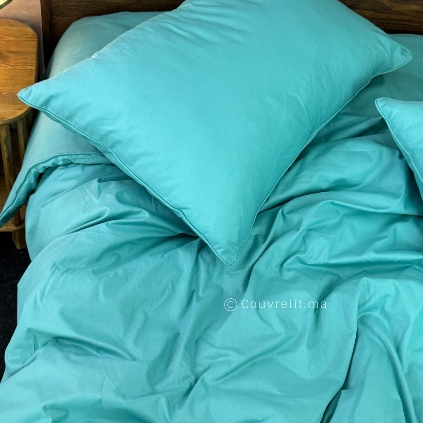 HOUSSE DE COUETTE Océan Sérénité 4 piéces en Cotton Ref: CVS00270