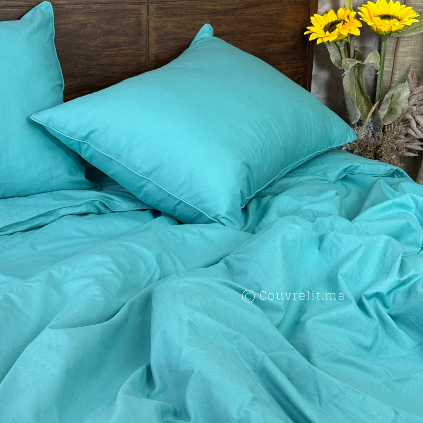 HOUSSE DE COUETTE Océan Sérénité 4 piéces en Cotton Ref: CVS00270