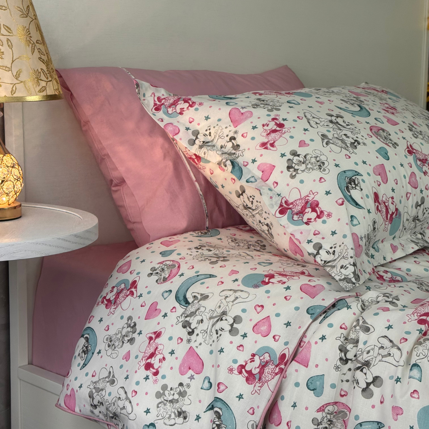 “MIKI ROSE” Couverlit pour enfant pack complet REF: CVK00312