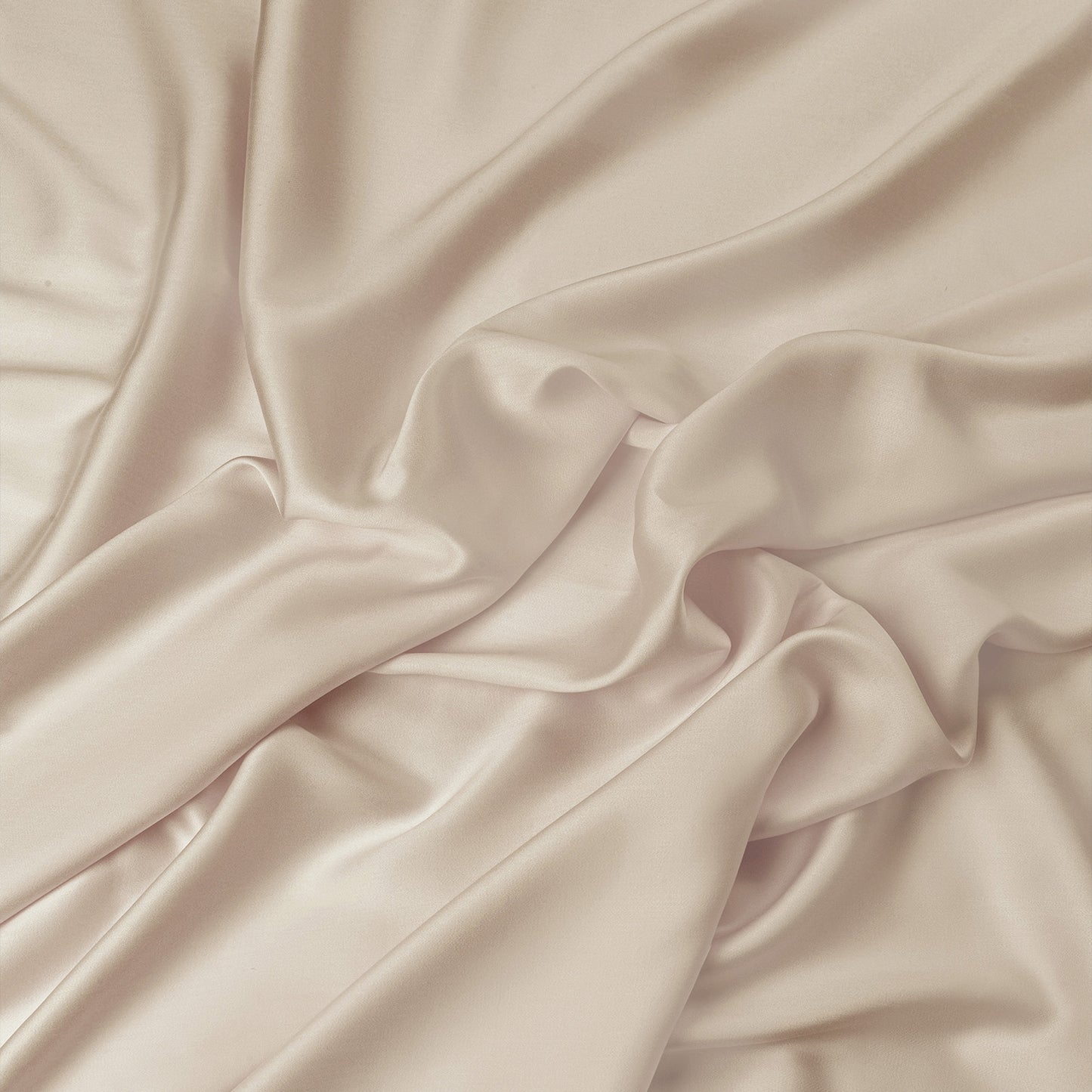 Ensemble SATIN 100 % Cotton Ref: CV0171 Blanc cassé Avec Passepoil blanc