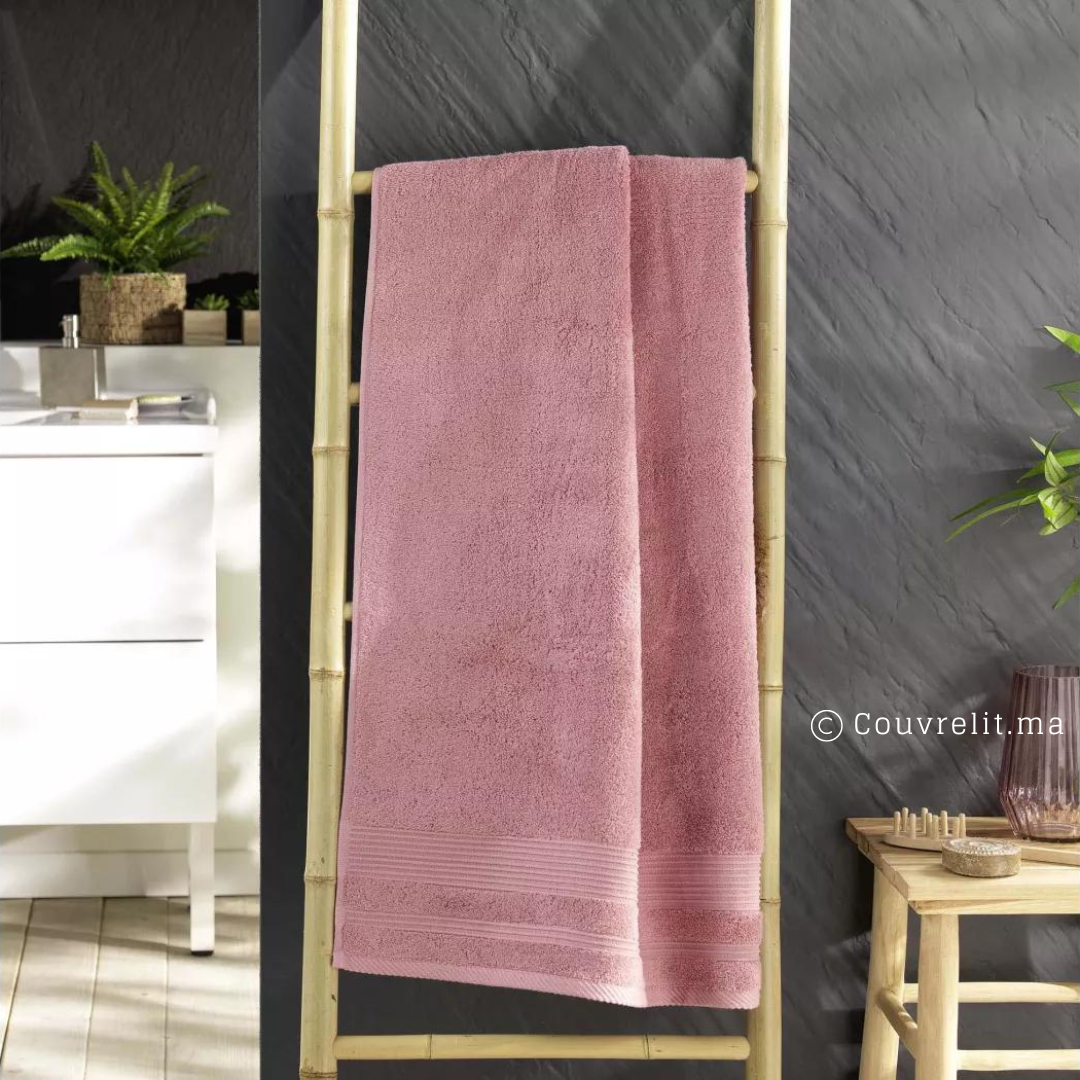 PACK SERVIETTE DE BAIN POUR HOTEL ET PROFESSIONNELS - Saumon