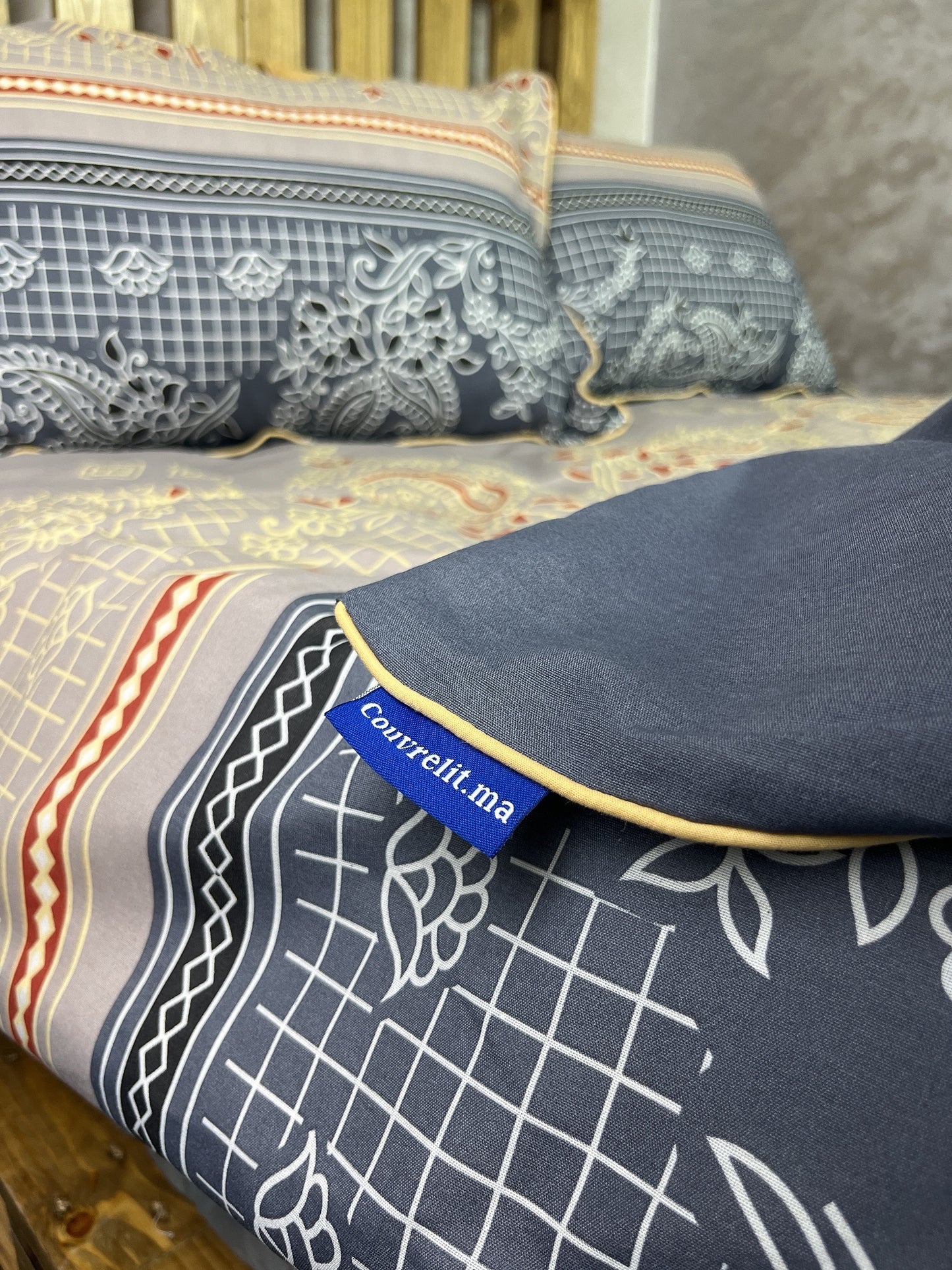 Ensemble Housse de Couette en COTTON Ref: CVM0184