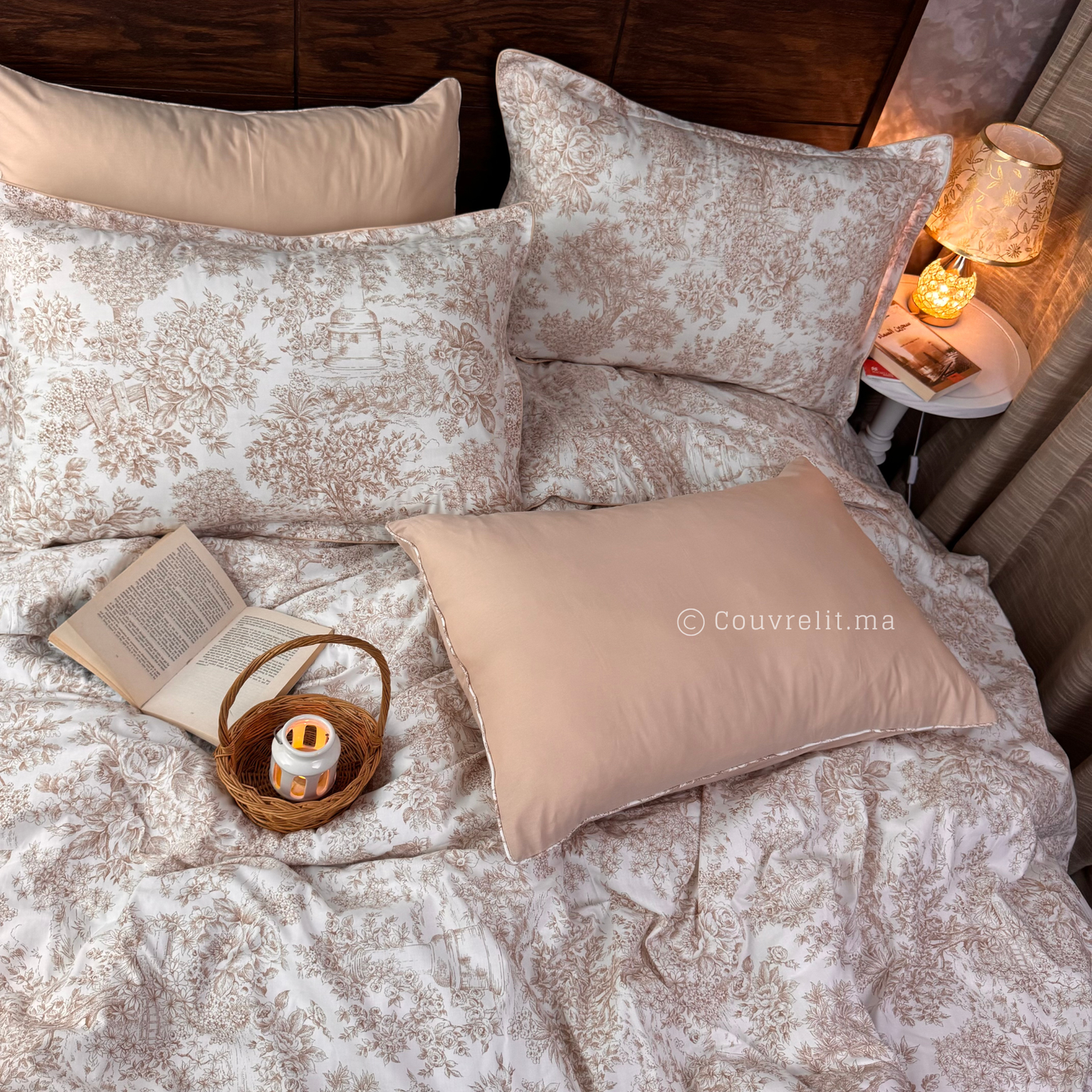 "“Beige Antique”" Ensemble complet  haute qualité, REF: CVM00321