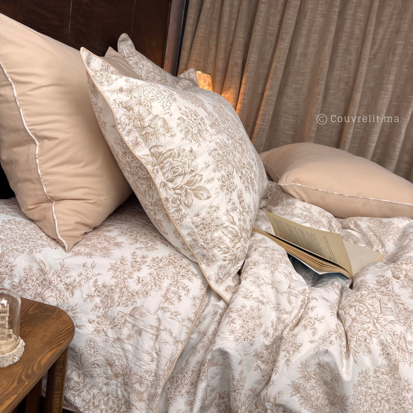 "“Beige Antique”" Ensemble complet  haute qualité, REF: CVM00321