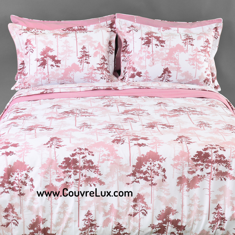 Ensemble Housse de Couette Double Face 6 pièces 100% COTTON [ Sans Couette ] Ref: CVM0111