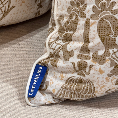 “Fleur Antique” Coussin de décoration 45x45 cm REF: CS0037