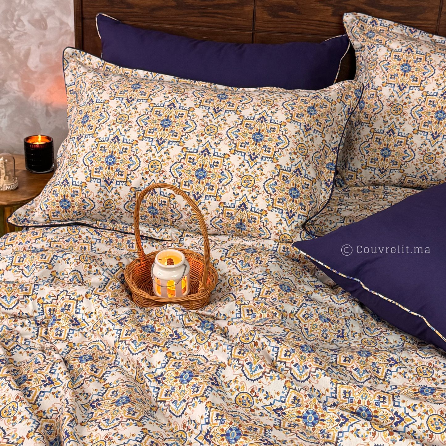 "Saphir Andalou" Ensemble complet  haute qualité, REF: CVM00323