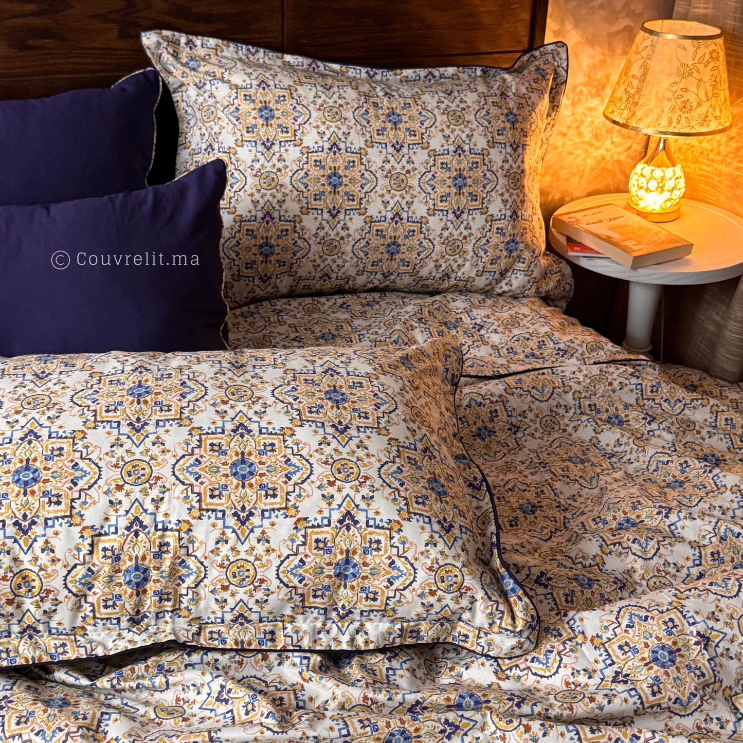 "Saphir Andalou" Ensemble complet  haute qualité, REF: CVM00323