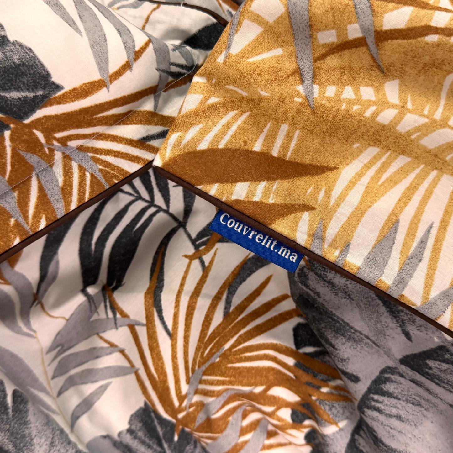 "Tropicales Marron" Ensemble complet  haute qualité, REF: CVM00322