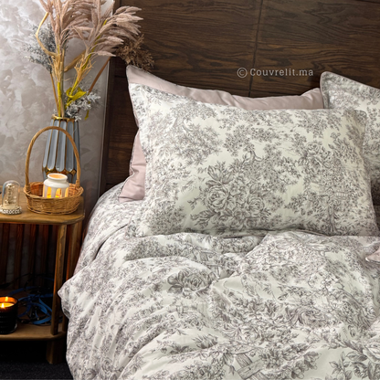 "Rosas Gris" Ensemble complet  haute qualité, REF: CVM00325