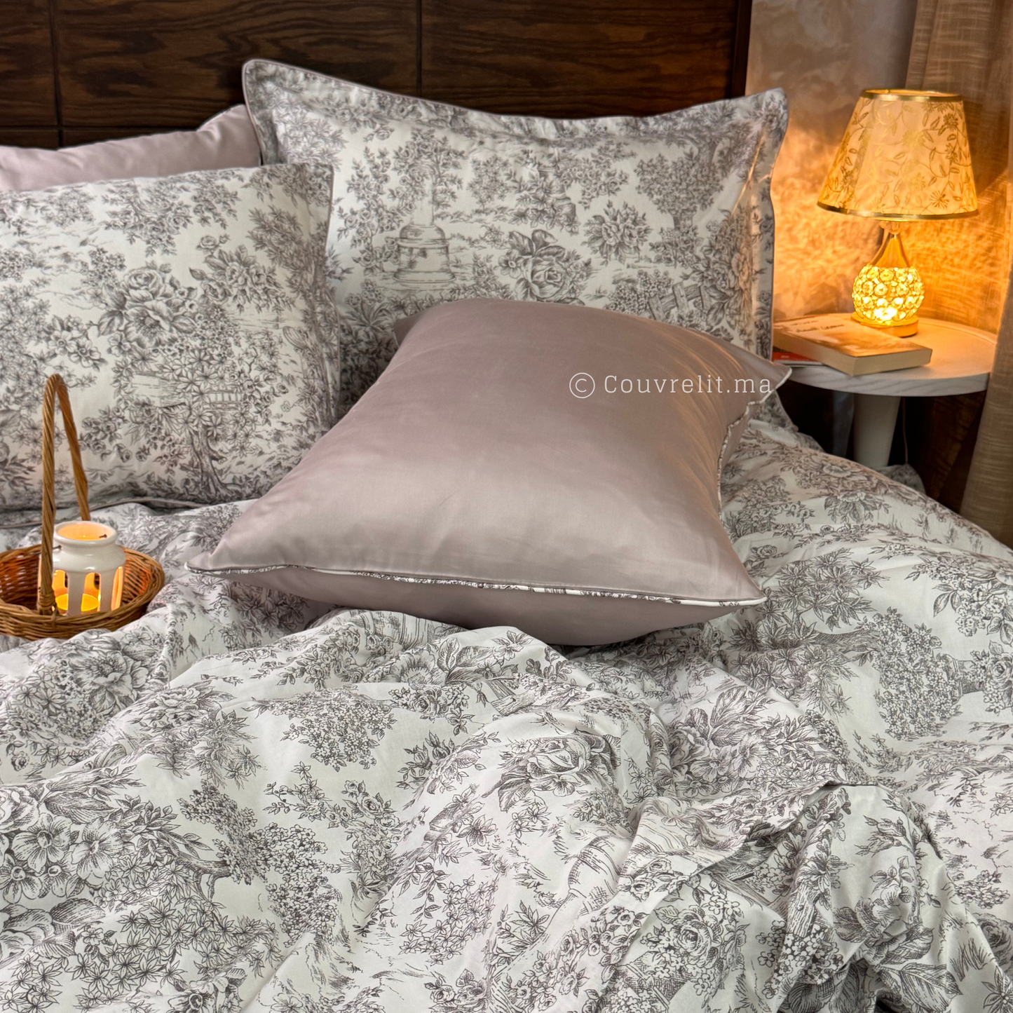 "Rosas Gris" Ensemble complet  haute qualité, REF: CVM00325