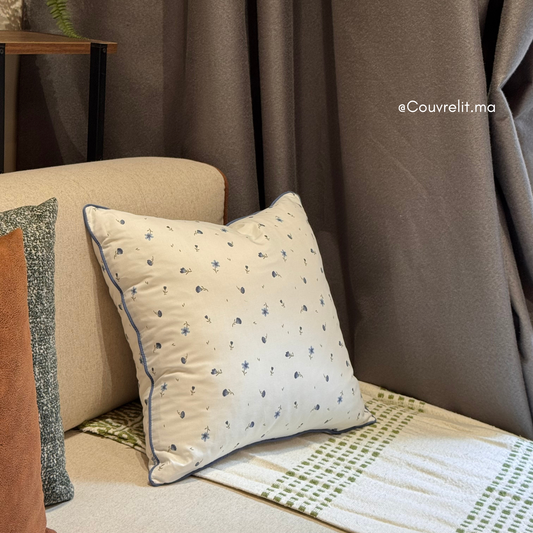 “Touche Florale” Coussin de décoration 45x45 cm REF: CS0038