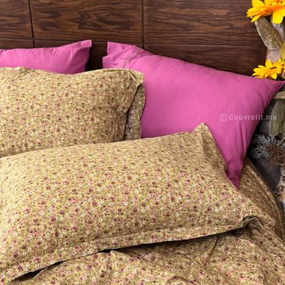 "Jardin Fleuri" – 100% Coton – Pack Complet Ref: CVM00288