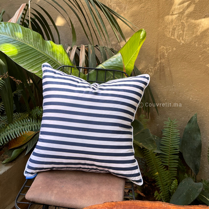 “Marin Bleu” Coussin de décoration 45x45 cm REF: CS0033