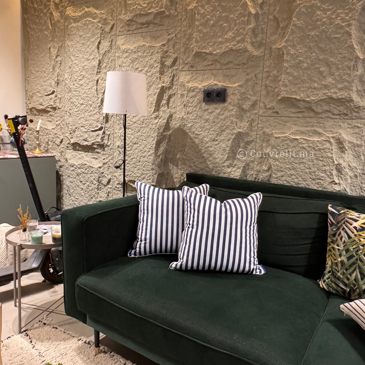 “Marin Bleu” Coussin de décoration 45x45 cm REF: CS0033