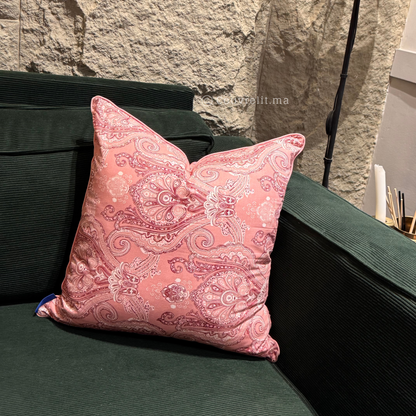 “Rose Andalouse” Coussin de décoration 45x45 cm REF: CS0034