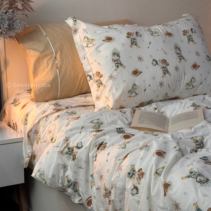 “Petit Cavalier” Couverlit pour enfant pack complet  REF: CVK00328