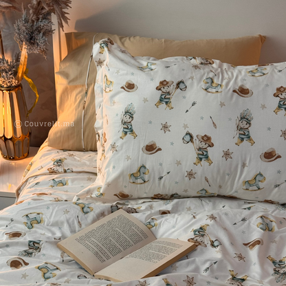 “Petit Cavalier” Couverlit pour enfant pack complet  REF: CVK00328