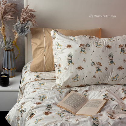 “Petit Cavalier” Couverlit pour enfant pack complet  REF: CVK00328